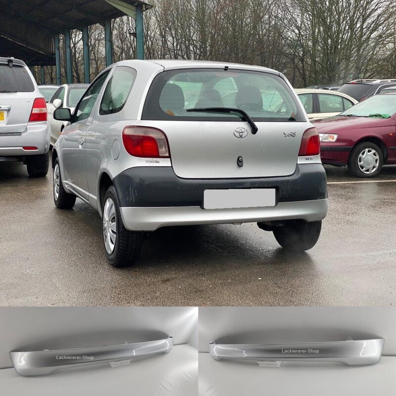 SPOILER UNTERTEIL HINTEN LACKIERT IN WUNSCHFARBE NEU für Toyota Yaris 1999-2003