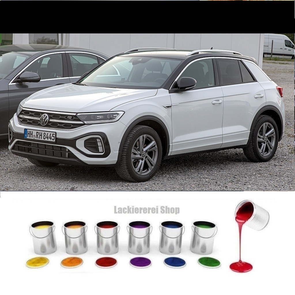 STOßSTANGE VORNE LACKIERT IN WUNSCHFARBE NEU für VW T-Roc R/R-Line 2022-2025