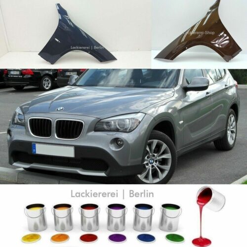KOTFLÜGEL LACKIERT IN WUNSCHFARBE NEU für BMW X1 E84 2009-2012