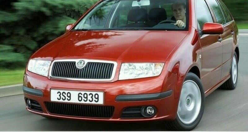 STOßSTANGE VORN  LACKIERT IN DIAMANTSILBER 9102/LF7T für Skoda Fabia  04-07 NEU! – Bild 2