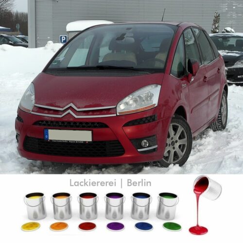 STOßSTANGE VORNE LACKIERT IN WUNSCHFARBE NEU für Citroen C4 Picasso 2006-2010 