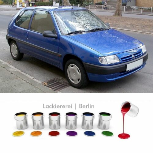 STOßSTANGE VORNE LACKIERT IN WUNSCHFARBE NEU für Citroen Saxo 1996-1999