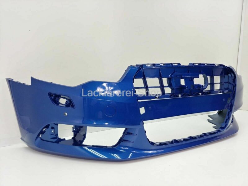 STOßFÄNGER VORNE LACKIERT IN WUNSCHFARBE NEU für Audi A6 C7 2010-2014 SRA PDC – Bild 6
