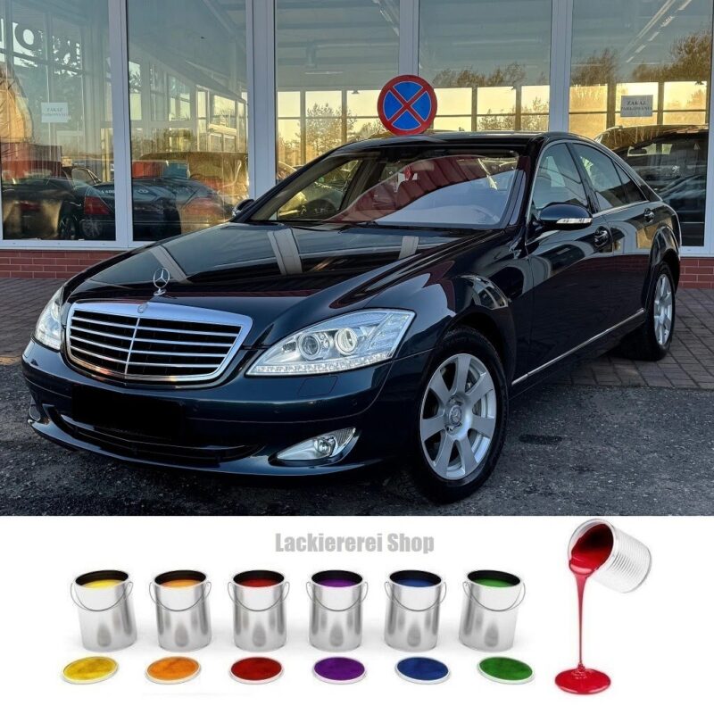 STOßSTANGE VORNE LACKIERT IN WUNSCHFARBE für Mercedes S-Klasse W221 2005-2009