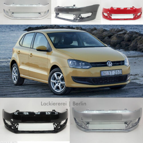 STOßSTANGE VORNE LACKIERT IN WUNSCHFARBE NEU für VW Polo 6R 2009-2014