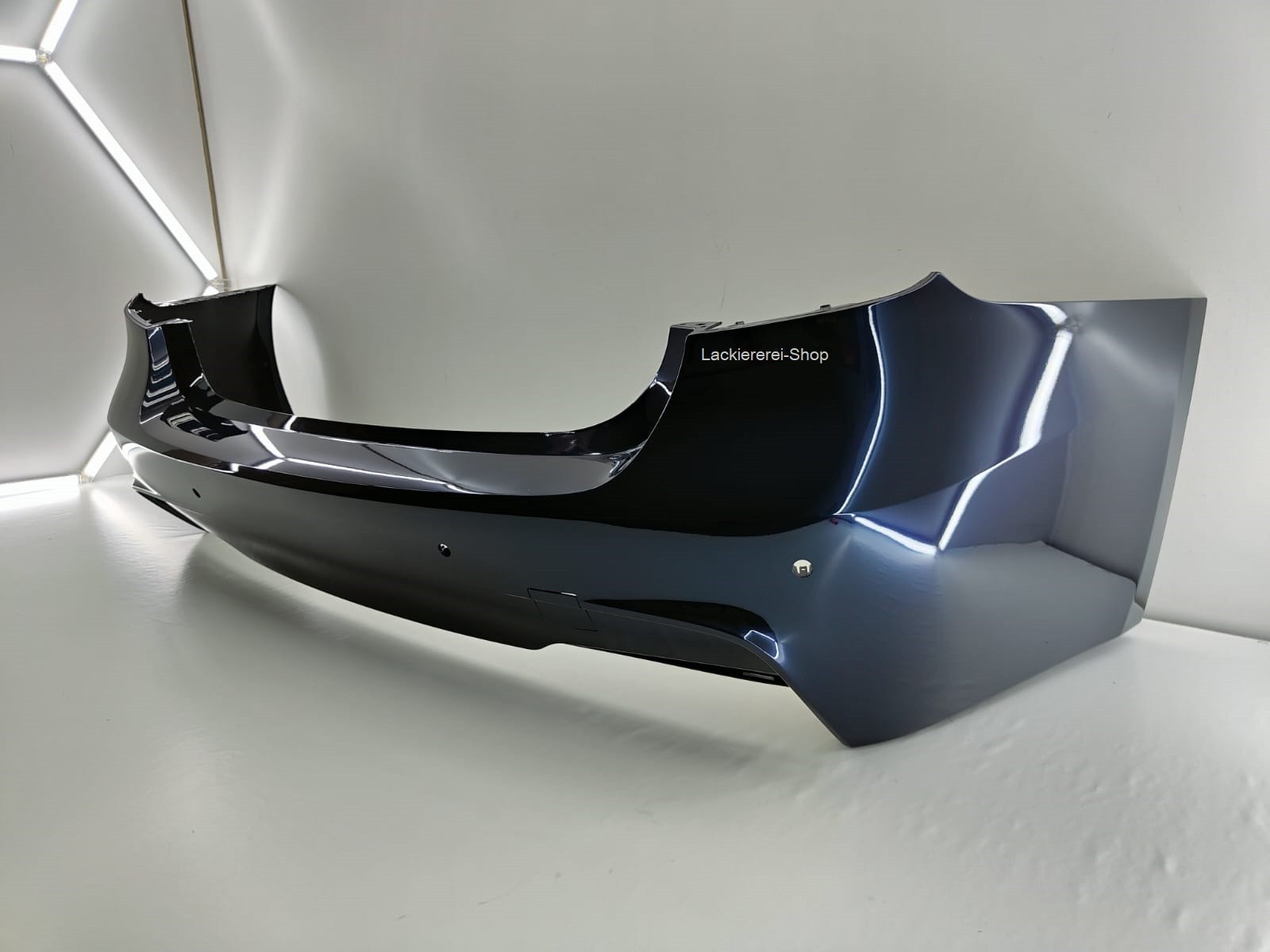 STOßSTANGE HINTEN LACKIERT IN IMPERIALBLAU A89 für BMW 3er F30 2011-2018 M-PAKET