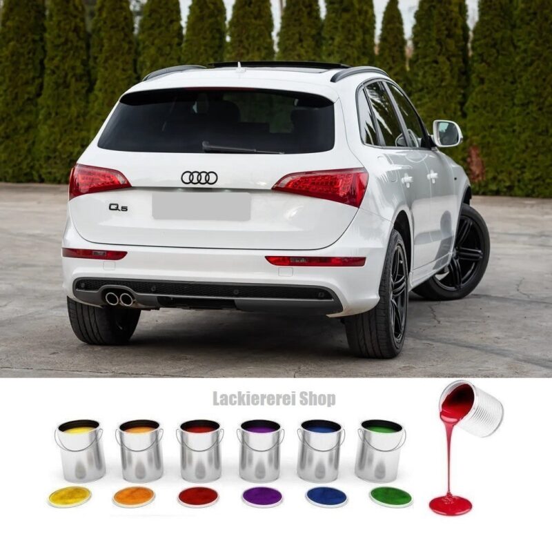 STOßSTANGE HINTEN LACKIERT IN WUNSCHFARBE NEU für Audi Q5 S-LINE 2008-2016