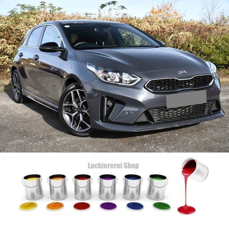 STOßSTANGE VORNE LACKIERT IN WUNSCHFARBE NEU ORIGINAL Kia CEED GT-LINE 2018-2021