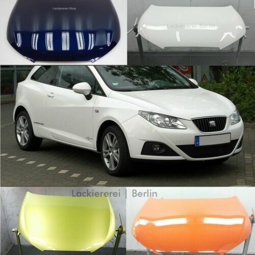 MOTORHAUBE LACKIERT IN WUNSCHFARBE NEU für Seat Ibiza 2008-2012