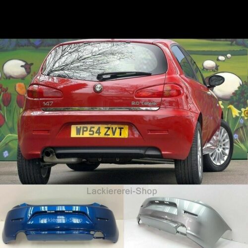 STOßSTANGE HINTEN LACKIERT IN WUNSCHFARBE NEU für Alfa Romeo 147 2004-2010