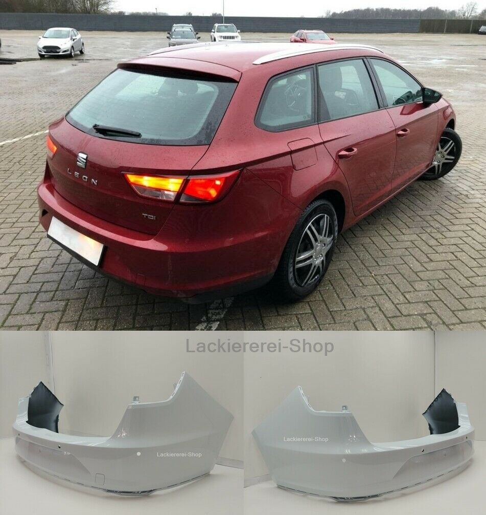 Seat Leon St 13 Stossstange Hinten Lackiert In Wunschfarbe Neu Originalteil Lackiererei Shop De