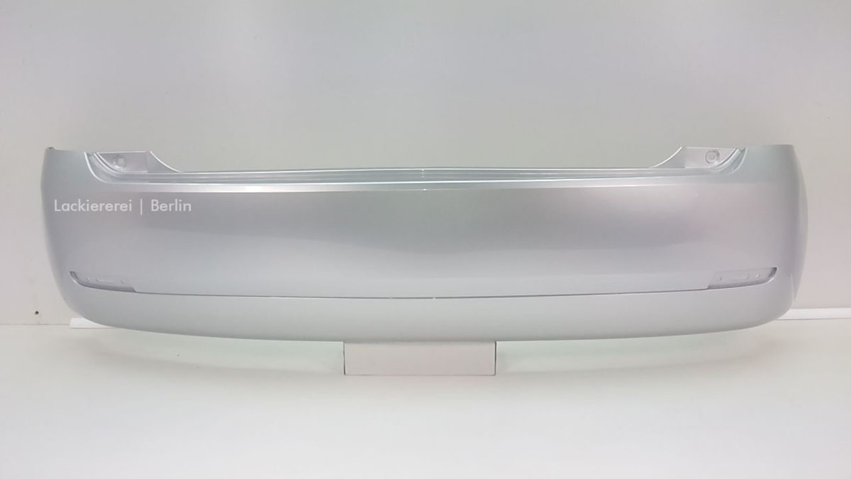 A custom-painted rear bumper for a Ford Fiesta, showcasing attention to detail and craftsmanship, similar to the precision required in financial analysis.