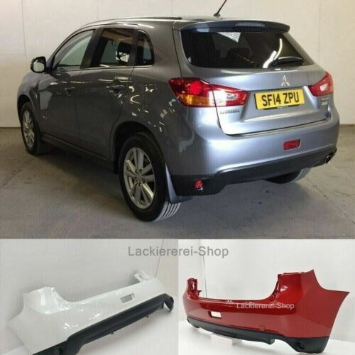 STOßSTANGE HINTEN LACKIERT IN WUNSCHFARBE NEU für Mitsubishi ASX 2012-2017