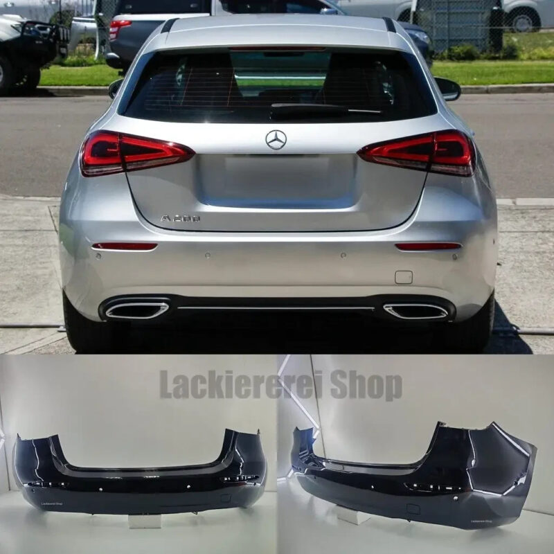 STOßSTANGE HINTEN LACKIERT IN WUNSCHFARBE NEU für Mercedes W177 2018-2022