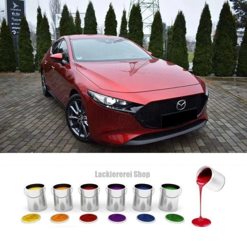 MOTORHAUBE LACKIERT IN WUNSCHFARBE NEU für Mazda 3 2019-