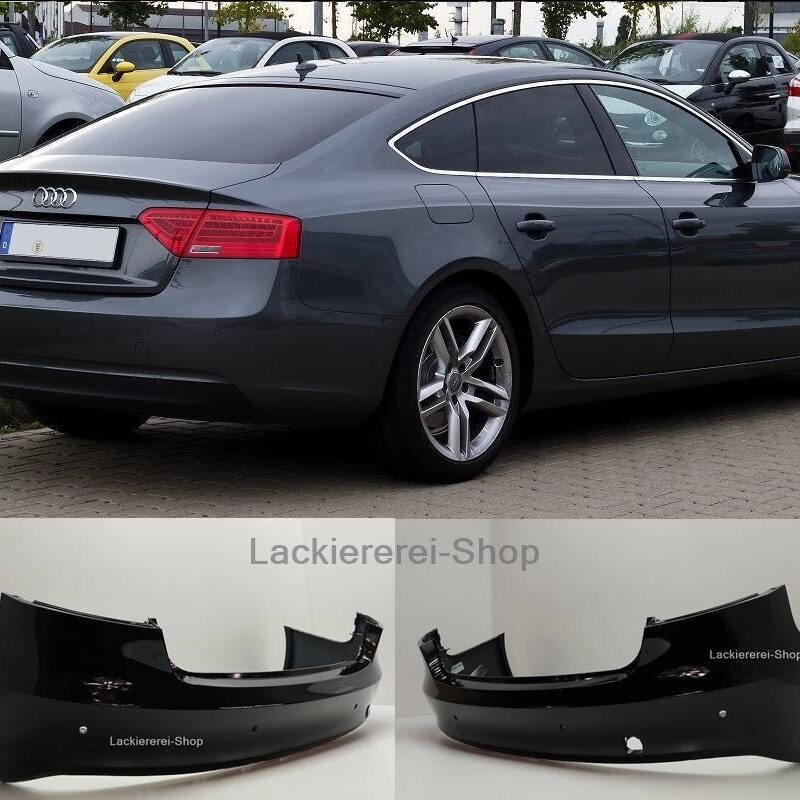 STOßSTANGE HINTEN LACKIERT IN WUNSCHFARBE NEU für Audi A5 2012-2016 S-LINE