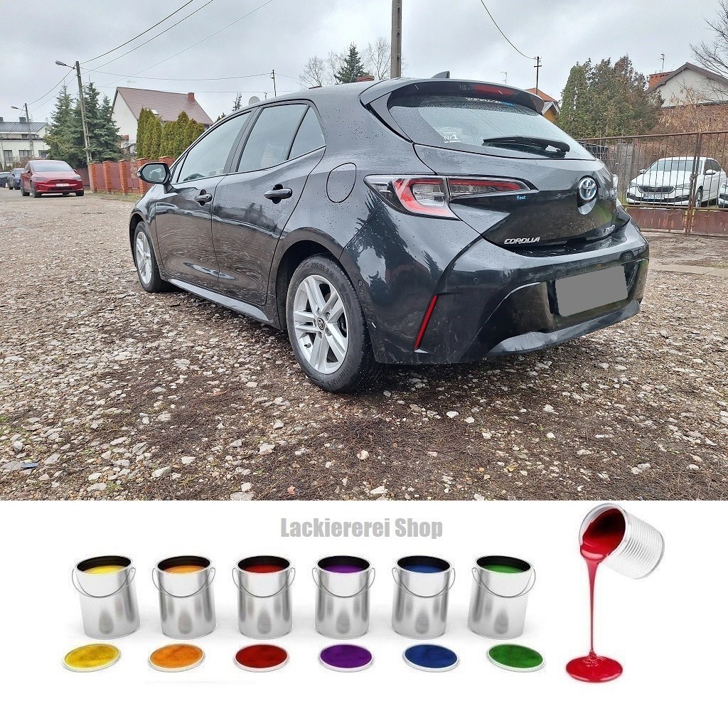 STOßSTANGE HINTEN LACKIERT IN WUNSCHFARBE NEU ORIGINAL Toyota Corolla 2023-