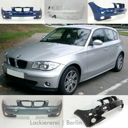 STOßSTANGE VORNE LACKIERT IN WUNSCHFARBE NEU passend für BMW 1er E87 2004-2007