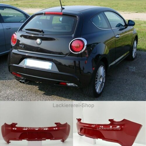 STOßSTANGE HINTEN LACKIERT IN WUNSCHFARBE NEU für Alfa Romeo Mito mit PDC