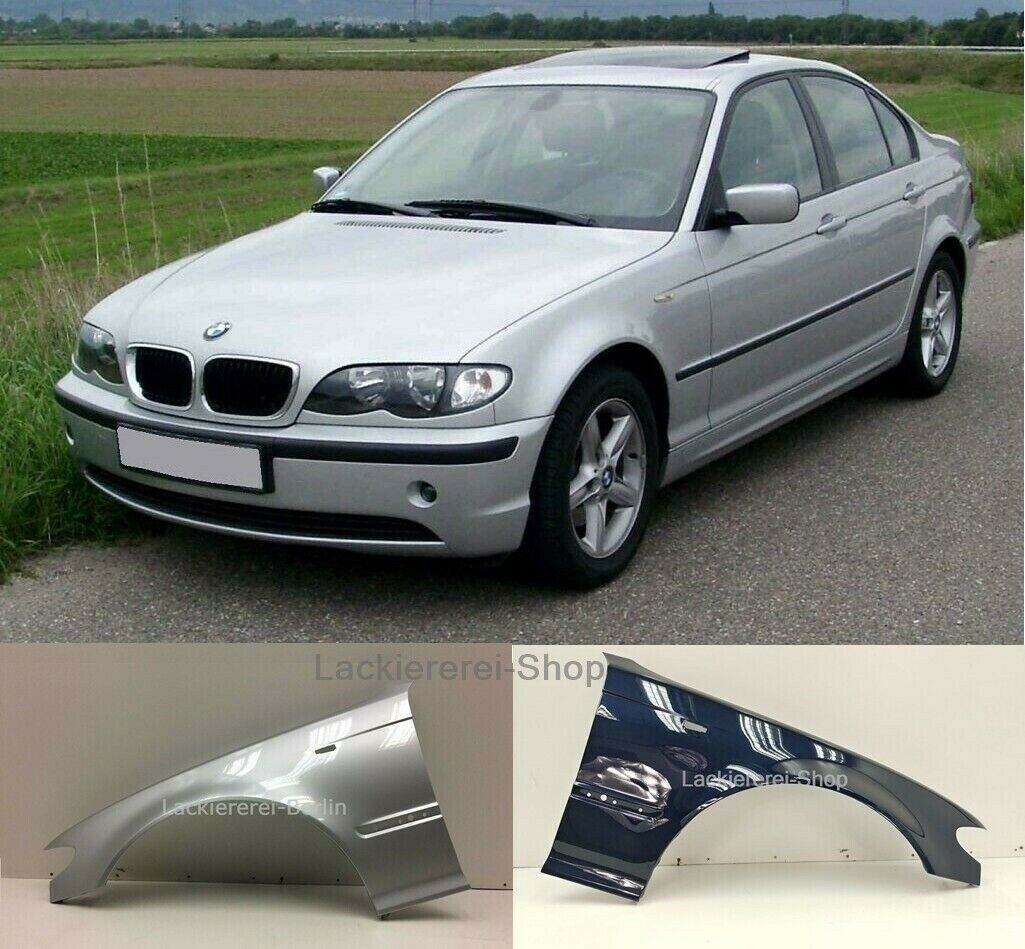 Stoßstange vorne grundiert für Limousine und Kombi BMW 3er E46 ab 2001