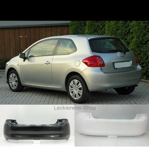 STOßSTANGE HINTEN LACKIERT IN WUNSCHFARBE NEU für Toyota Auris 2007-2010