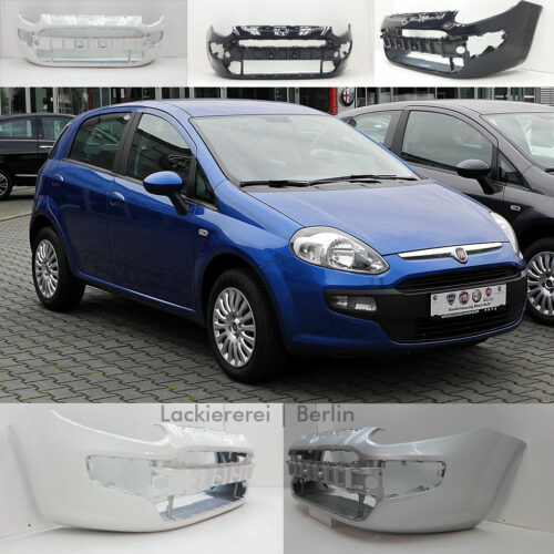 STOßSTANGE VORNE LACKIERT IN WUNSCHFARBE NEU für Fiat Punto Evo 2009-2012