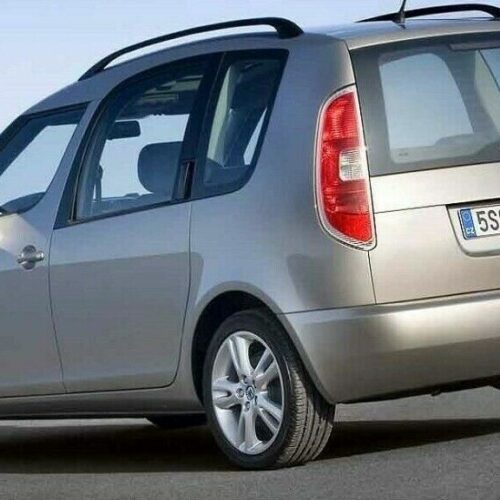 Skoda Roomster STOßSTANGE HINTEN (ORIGINALTEIL) UNLACKIERT, NEU