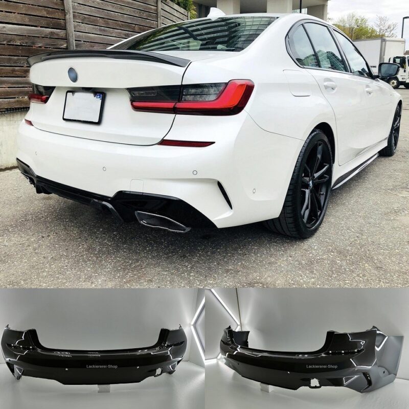 STOßSTANGE HINTEN LACKIERT IN WUNSCHFARBE für BMW 3er G20 2018-2022 M-Paket