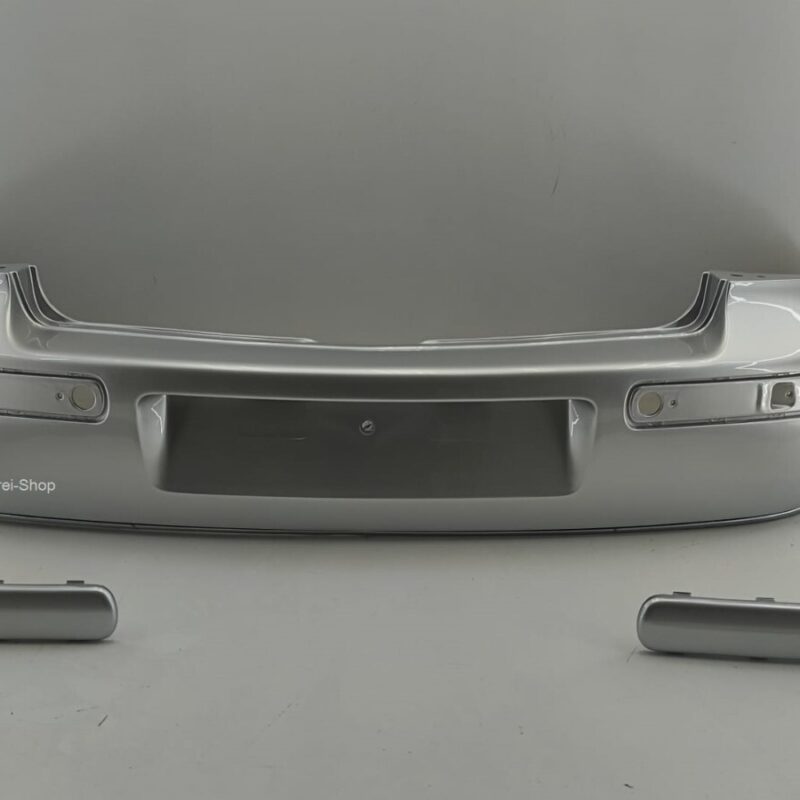 STOßSTANGE HINTEN+LEISTEN LACKIERT IN LA7W für VW Golf 4 1997-2003 Lagerware