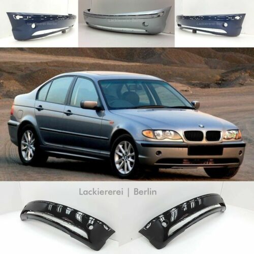 STOßSTANGE VORNE LACKIERT IN WUNSCHFARBE NEU passend für BMW 3er E46 2001-2005