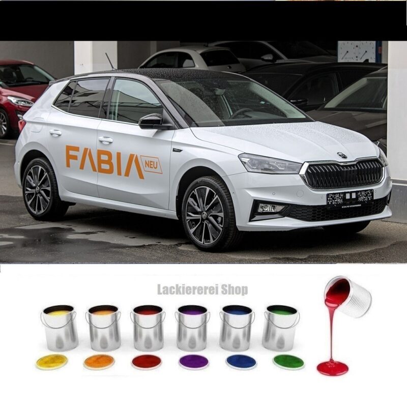 MOTORHAUBE LACKIERT IN WUNSCHFARBE NEU für Skoda Fabia IV ab 2021-