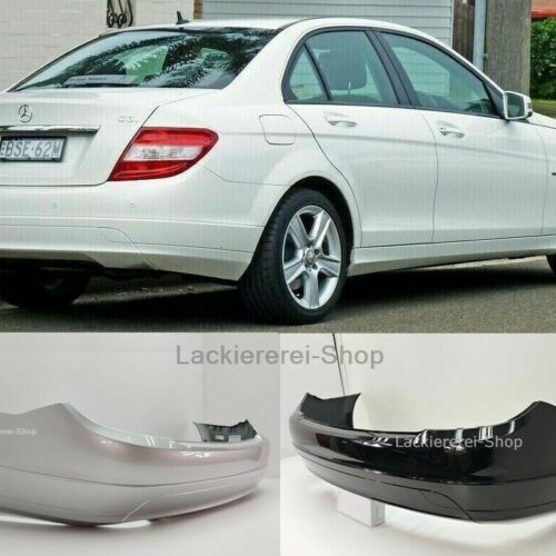 STOßSTANGE HINTEN LACKIERT IN WUNSCHFARBE NEU für Mercedes W204 Classic 2007-2011