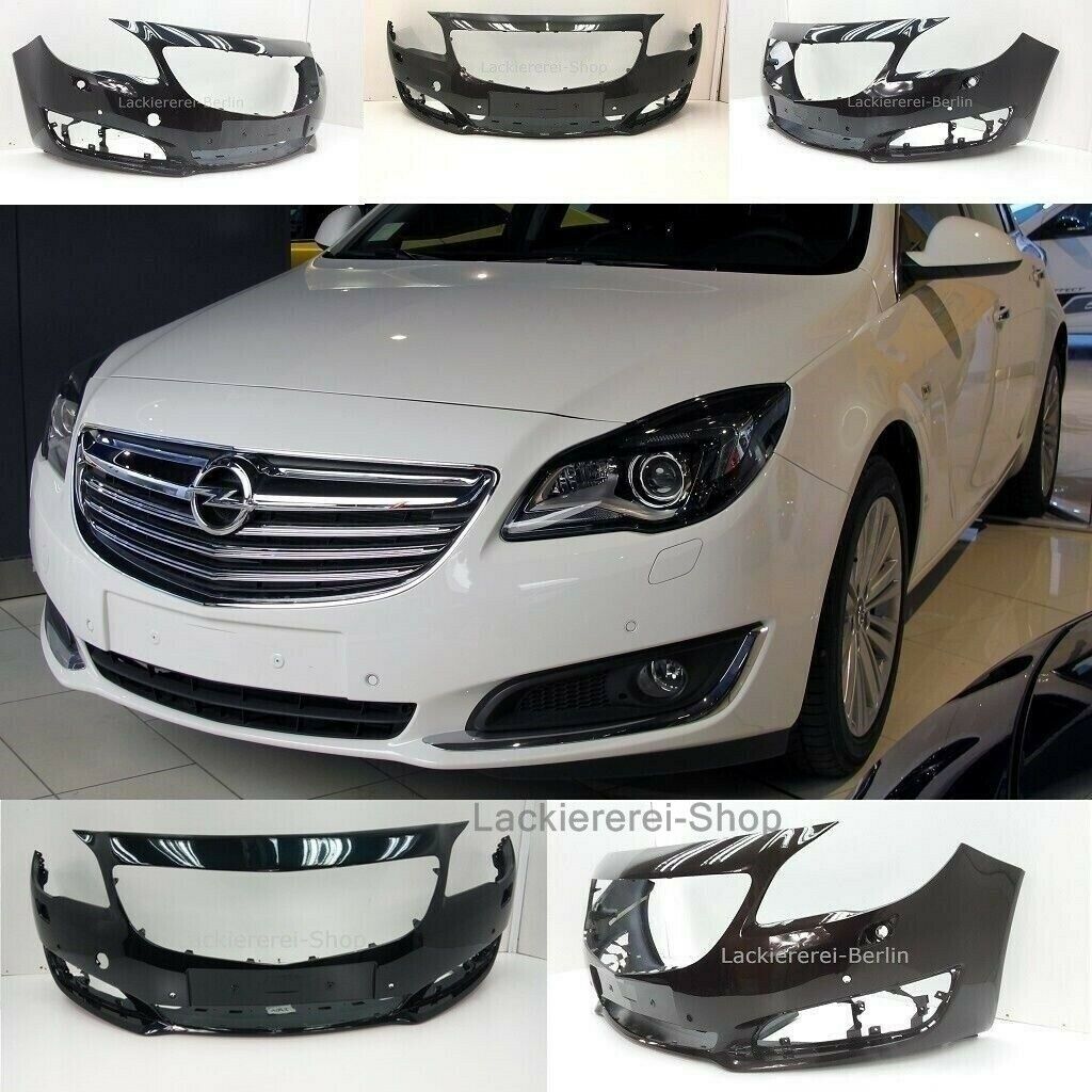 STOßSTANGE VORNE NEU FÜR OPEL INSIGNIA 08-13 4x PDC SRA LACKIERT