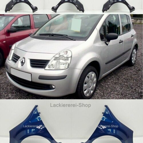 KOTFLÜGEL VORNE LACKIERT IN WUNSCHFARBE NEU für Renault Modus 2004-2012