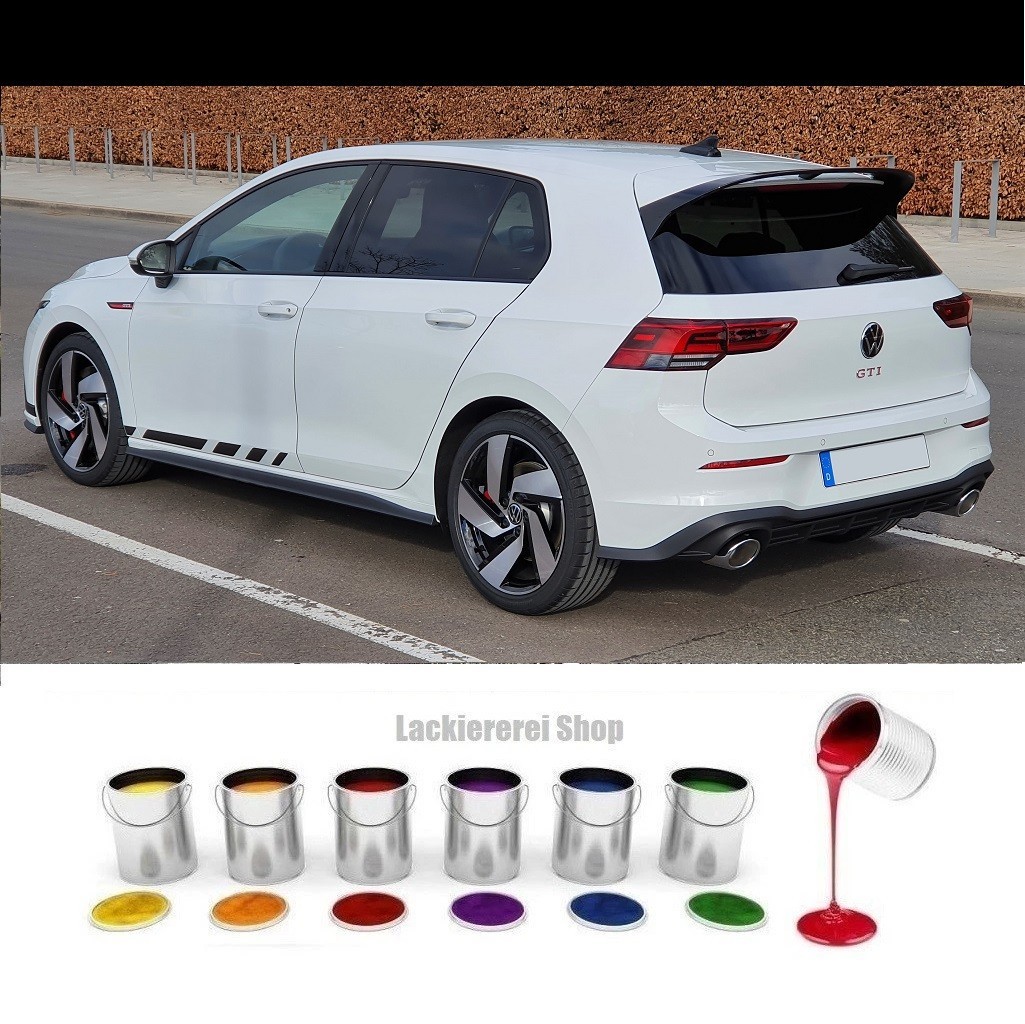 STOßSTANGE HINTEN LACKIERT IN WUNSCHFARBE NEU für VW Golf 8 R-LINE/GTI/GTE 2019-2024