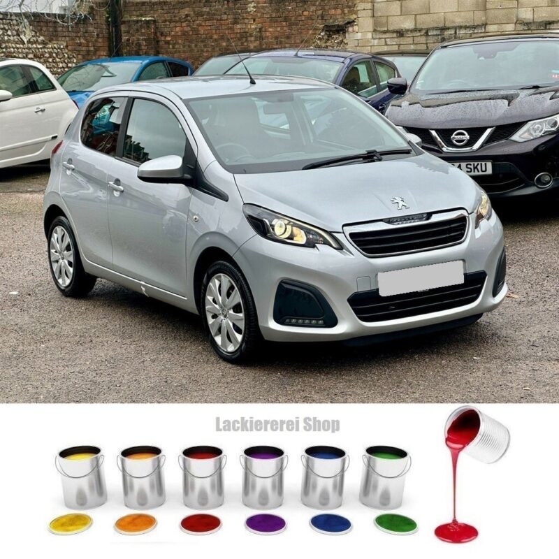 AUßENSPIEGEL KAPPE/GEHÄUSE LACKIERT IN WUNSCHFARBE NEU für Peugeot 108 2014-2021