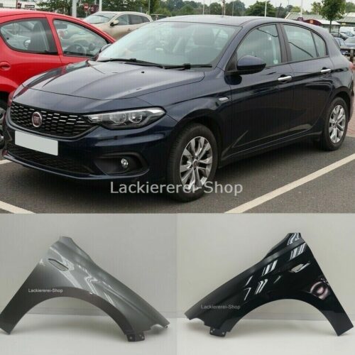 KOTFLÜGEL VORNE LACKIERT IN WUNSCHFARBE NEU für Fiat Tipo 2016-