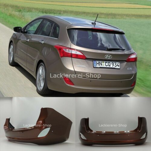 STOßSTANGE HINTEN LACKIERT IN WUNSCHFARBE ORIGINALTEIL NEU für Hyundai i30 SW 2012-2017
