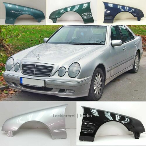 KOTFLÜGEL VORNE LACKIERT IN WUNSCHFARBE NEU für Mercedes E-Klasse 1999-2003