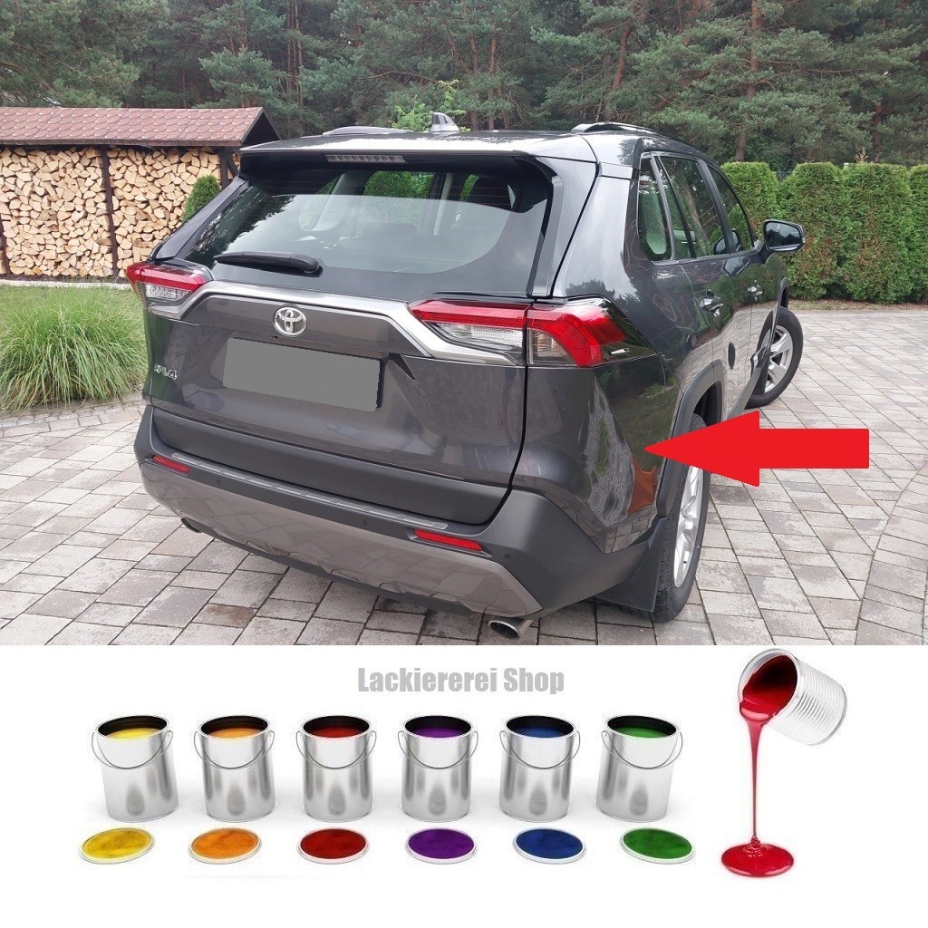 STOßSTANGE ECKE HINTEN LACKIERT IN WUNSCHFARBE NEU für Toyota RAV4 V 2018-2026