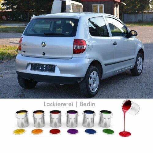 STOßSTANGE HINTEN LACKIERT IN WUNSCHFARBE NEU für VW Fox 2005-2011