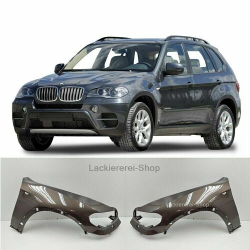 KOTFLÜGEL VORNE LACKIERT IN WUNSCHFARBE NEU für BMW X5 E70 2010-2013