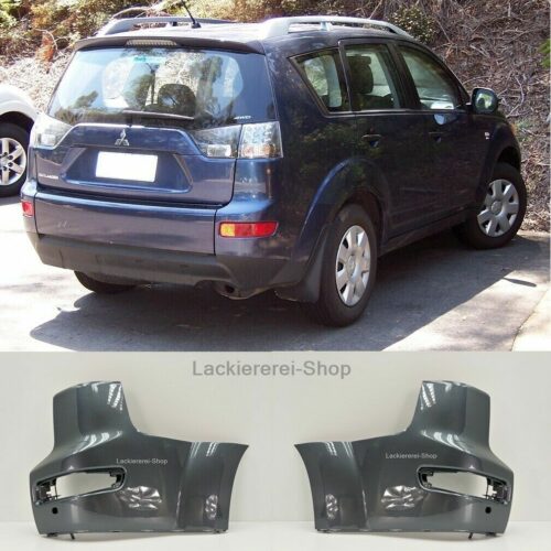 STOßSTANGE ECKE HINTEN LACKIERT IN WUNSCHFARBE NEU für Mitsubishi Outlander 2007-2009 mit/ohne PDC