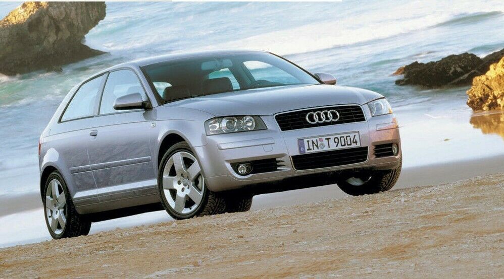 STOßSTANGE VORNE LACKIERT IN LZ5C für Audi A3 8P Dreitürer 03-05 LAGERWARE neu – Bild 4