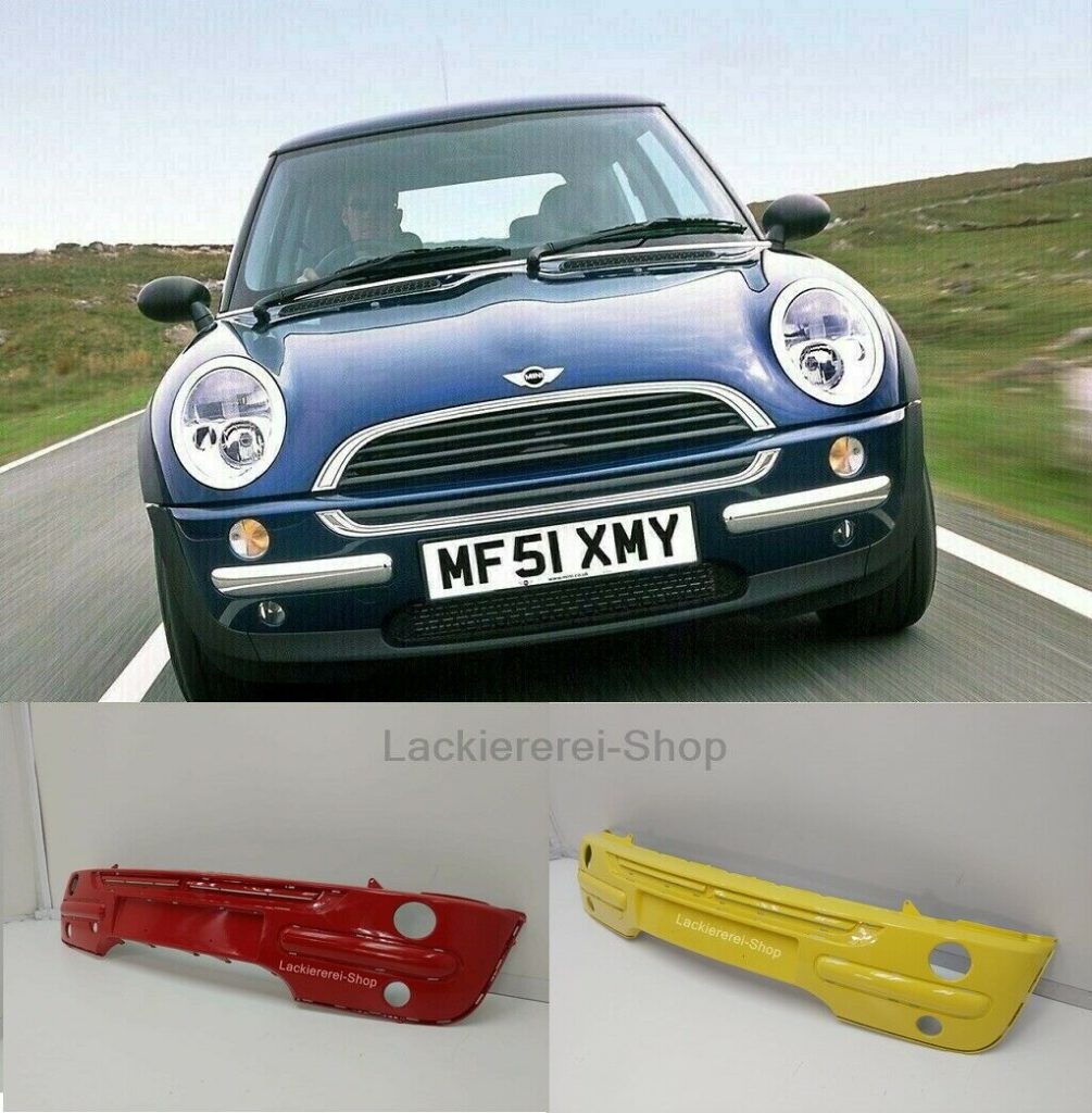 STOßSTANGE VORNE LACKIERT IN WUNSCHFARBE NEU für MINI COOPER / ONE 20012004