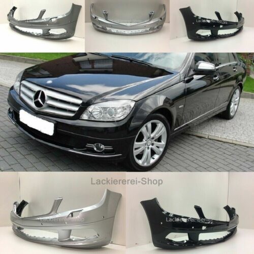 STOßSTANGE VORNE LACKIERT IN WUNSCHFARBE NEU für Mercedes C-Klasse W204 2007-2011 Elegance/Avantgarde