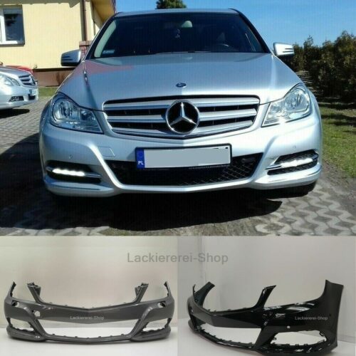 STOßSTANGE VORNE LACKIERT IN WUNSCHFARBE NEU für Mercedes C-Klasse W204/S204 2011-2014