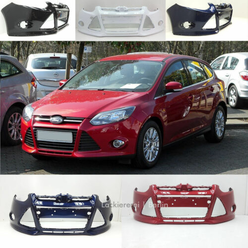 STOßSTANGE VORNE LACKIERT IN WUNSCHFARBE NEU für Ford Focus 2011-2014