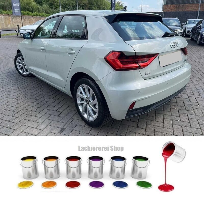 STOßSTANGE HINTEN LACKIERT IN WUNSCHFARBE NEU für Audi A1 ab 2018-