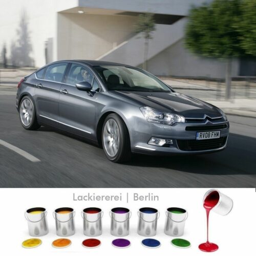 STOßSTANGE VORNE LACKIERT IN WUNSCHFARBE NEU für Citroen C5 2008-2017 mit SRA und PDC